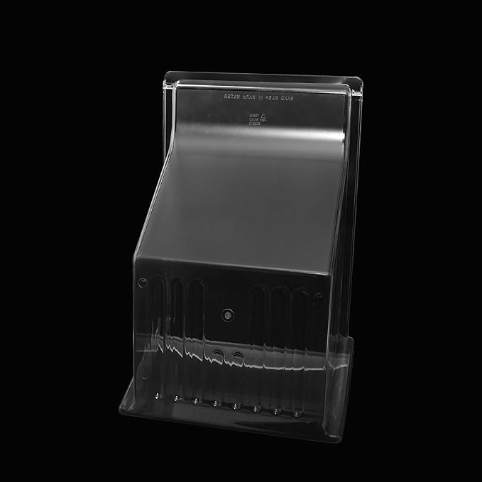 PENSUN Refrigerator Crisper Drawer 240337103 Replacement Shatterproof Clear Vegetable Crisper Bin with Easy Slide Installation