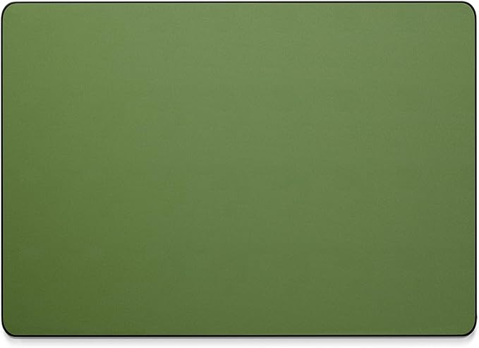 Jotsome Leather Desk Pad Mat, Non-Slip Desk Blotter Pad - Desk Protector for Office, Home, Lap Desk, Laptop, and Desktop, Gift for The Holidays or Christmas (Forest Green, 17" x 12")