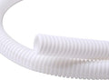Alex Tech 25ft - 1/2 inch Split Wire Loom Tubing - White
