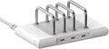 Scosche BL2MD BaseLynx™ 2.0 Vert, 60W USB-C Vertical Charging Station for Multiple Devices, Charger Organizer with 3 PD Fast Charge Ports, Modular System Compatible with Apple iPhone & iPad, White