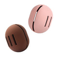 FERYES 2 PCS Makeup Sponge Holder – Shatterproof Eco-Friendly Silicone Beauty Make Up Blender Case for Travel