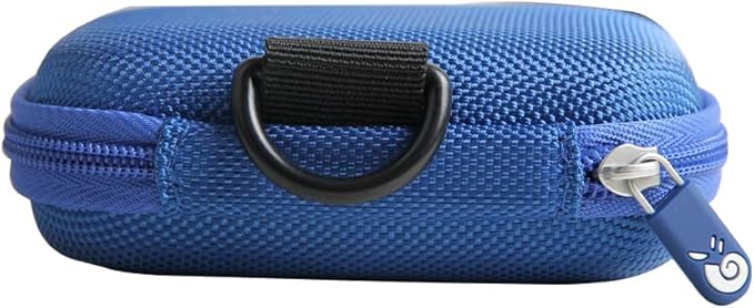Hermitshell Hard Travel Case for Samsung T7 Shield 2TB / 1TB / 4TB, Portable SSD, USB 3.2 Gen2 External Solid State Drive (Blue, Case for 1 Hard Drives)