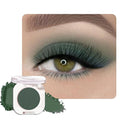 Green Single Matte Eyeshadow Makeup, Neutral Powde Eye Shadow for Women, Forest Green Matte Singles Eyeshadow Palette Pigmented Waterproof, sombras para ojos, Girls Christmas Eyeshadows Gift 16