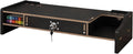 Desktop Computer Elevated Stand 48.8x20x10.5cm, Wooden Monitor Riser with Drawer, Organizer Shelf for Laptop, Printer, PC, TV Screen, Home, Dorm, Office