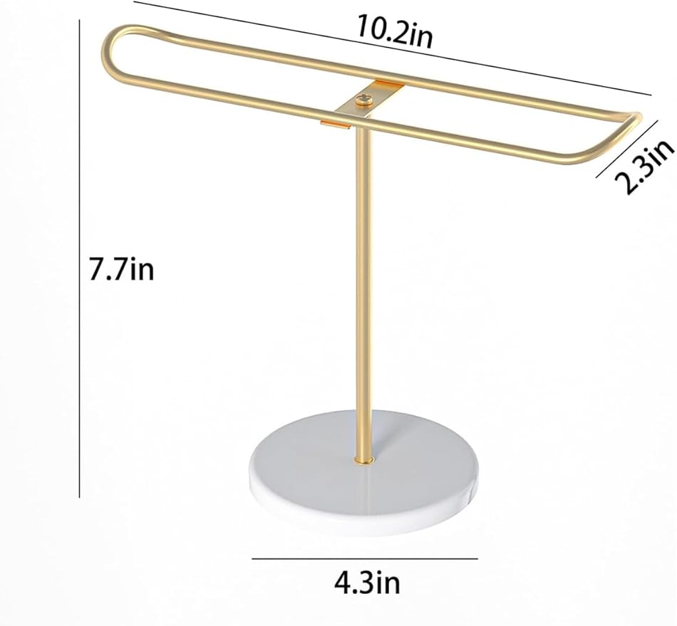 Headband Holder Organizer,Head Band Stand For Girls Room,Mouse Ear Storage For Women,Hair Accessories Display Rack (Metal Golden Headband Holder)