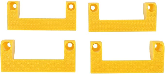 Fdit Premium 4 Piece Tape Measure Holder Set, Power Tool Ladder Storage Holder for Garage Organization, Workshop Accessories