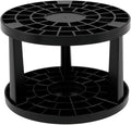 Creative Mark Brush Crate Brush Storage Holder - Brush Crate for Painting, Artists, Drying, & More! - Black