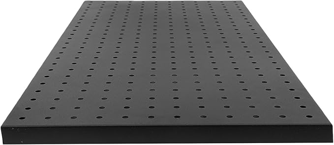 Keenso Metal Pegboard Wall Organizer, Heavy Duty Steel Pegboard, 4 Pack Panels for Garage Tool Storage, Home Office and Craft Room