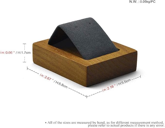 Jewelry Tray Solid Wood Earrings Display Stand for Photograph Jewelry Display Tray