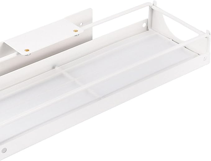Pull Out Cabinet, Under Sink Side Sliding Basket, Carbon Steel Slide Out Storage Shelf with Strong Adhesive, Space Saving Drawer Slim for Bathroom