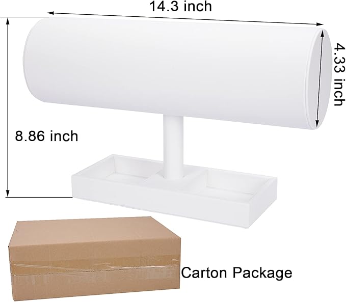 White Leather Headband Holder Organizer Storage Headband Stand Display Baby Headband Organizer for Girls Women