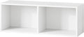 IOTXY DIY Modular Cube Bookcase - CubeXY Customizable Stackable Expandable Basic Shelving Units, 2-Cube Wooden Open Bookshelf for Miscellaneous Storage Organizer, White