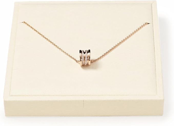 Oirlv Microfiber Jewelry Pendant Display Tray Jewelry Necklace Organizer Display Tray(Beige)