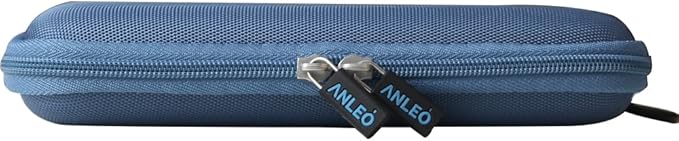 Anleo Hard Travel Case for SanDisk 500GB / 250GB / 1TB / 2TB Extreme Portable SSD (Sky Blue, Case for 3 Hard Drives)