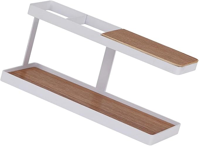Remote Control Holder TV Remote Holder Remote Control Organizer Stylish Simple Lightweight Iron Art Wood Desk Organizer for Home Office Desk Coffee Table