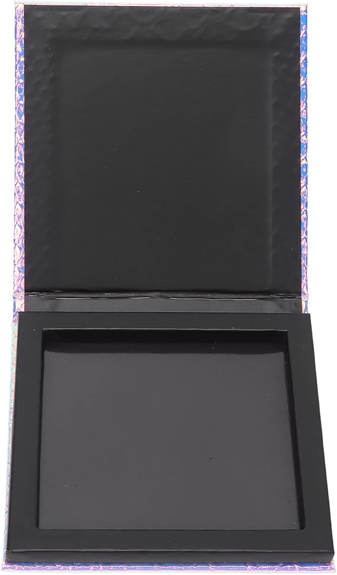 PU Empty Eyeshadow Palette, Fish Scale Small Magnetic Palette, Portable Magnetic Cosmetics Palette for Storing Eye Shadow, Lipstick, Blush, Loose Powder