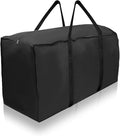 Patio Cushion Storage Bag Outdoor Cushion Storage with Zipper and Handles Size 68" L x 30" W x 20" H Heavy Duty for Cushion,Bedding, Blanket, Comforters, Pillow Storage (1Pack)