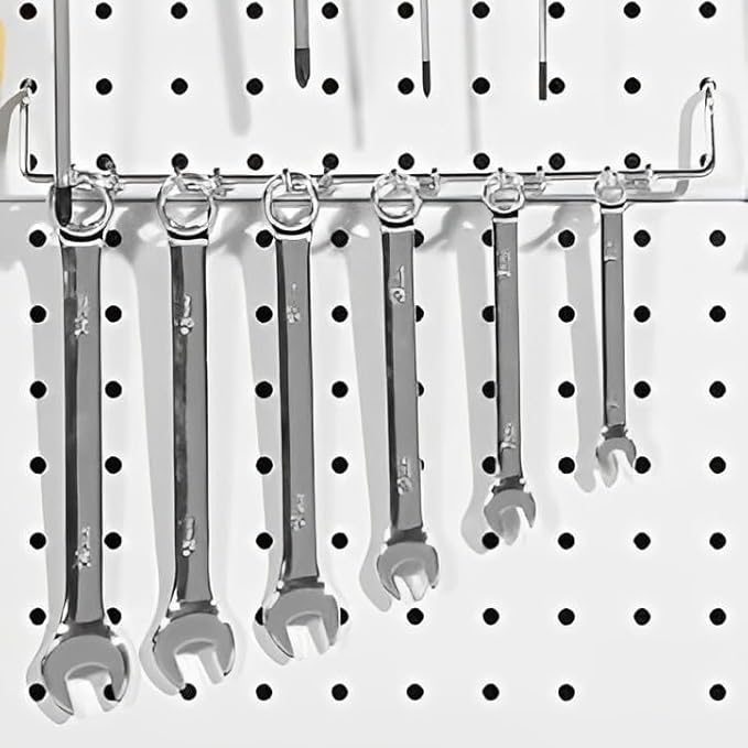 114-Piece Heavy Duty Metal Pegboard Hooks & Organizer Kit with Storage Bins | Fits 1-Inch Pegboard - Organize Tools, Kitchen Utensils, Craft Supplies for Garage, Bathroom, Craft Room, Shop & Office