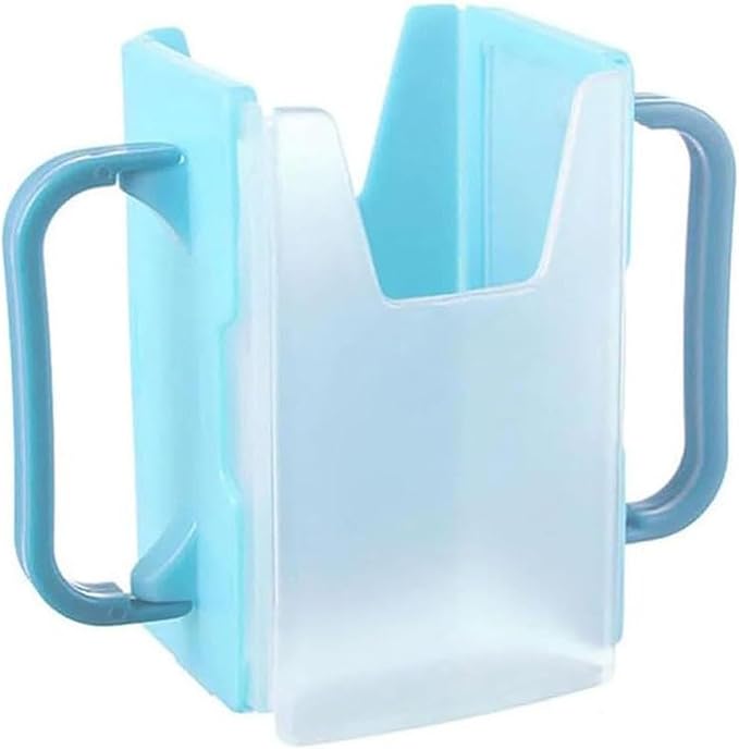 Juice Box Holder - Portable Toddler Drink Pouch Holder, Squeeze Proof Milk Pouch Holder | Reusable Milk Carton Cup Holder, Adjustable Juice Bag Holder, Milk Cup Holder Peerfect for Kids and Toddler