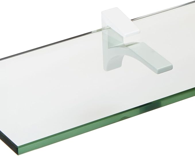 Spancraft Glass C-4.75x24-White Cardinal Glass Shelf, White, 4.75" x 24"