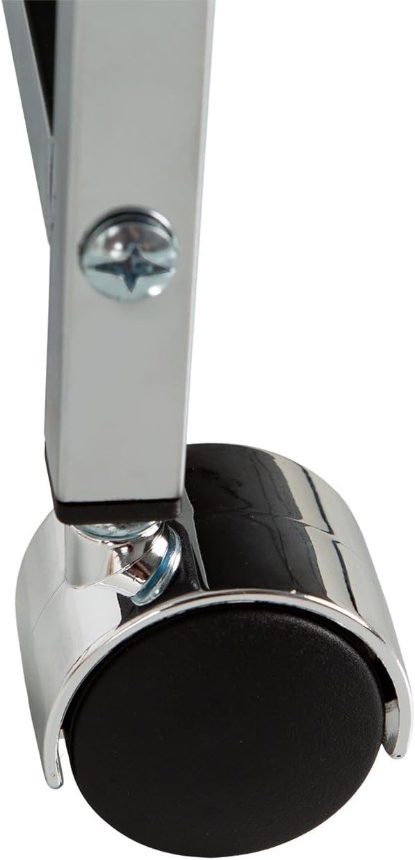 Pibbs D23 Metal Salon Roller Cart, 3 XL Removable Drawers, Heavy-Duty Utility Pedicure Cart on Wheels, European Style Design, Hot Tool Safe Work Surface