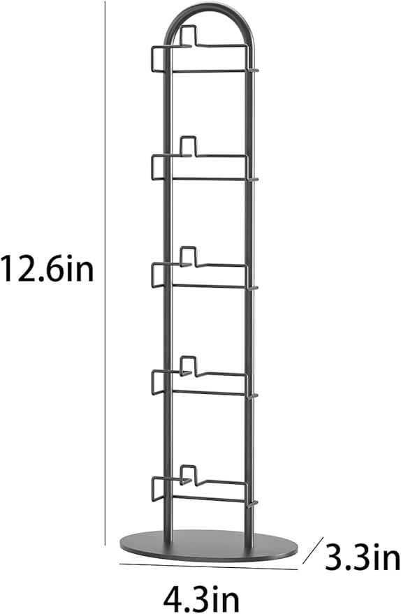 5 Tier Sunglass Organizer Holder,Sunglasses Tabletop Display Stand For Nightstand