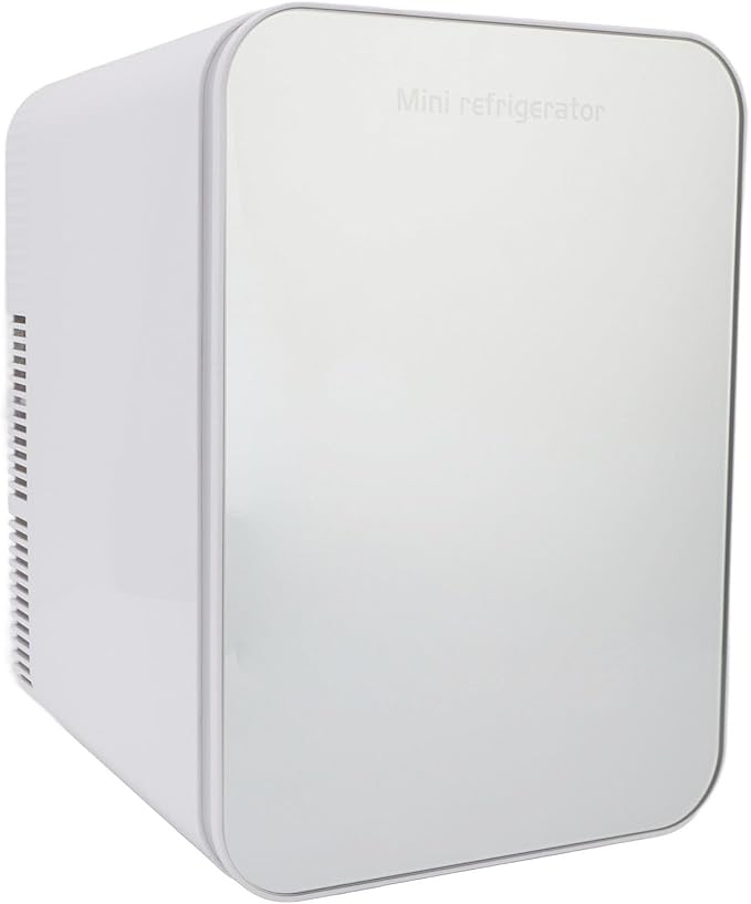 Portable Small Refrigerator 10L, Compact Mini Makeup Fridge for Skincare and Beverages - Energy Saving, Fast Cooling, Ideal for Car and Bedroom Use