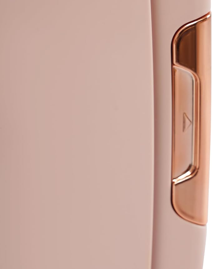 Beauty Fridge for Cosmetics Storage,12.68Qt Mini Cosmetics Refrigerator with Cooling & Heating Function,Compact Fridge for Makeup Lipstick with Handle,Skincare Fridge for Cosmetics,Food,Drinks (Pink)