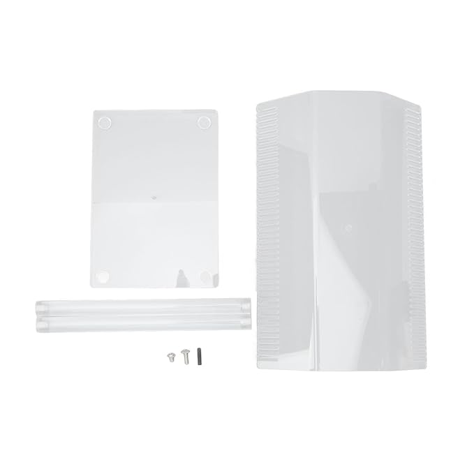 ANGGREK Acrylic Hair Extension Stand, Transparent Sectioning Display Hair Extension Holder for Salon Home