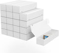 Trading Card Storage Box, 20-Pack 1100 Count White Corrugated Cardboard Bulk Sports Storage Box for TCG/Magic/Mtg Basketball Cards, Collectible Trading Cards