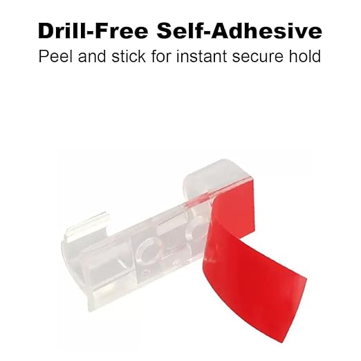40PCS Strong Adhesive Cable Clips Clear, Premium Wire Holders for Wall, Strong Cord Organizer Under Desk, Car, PC