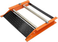 Yeeoy Cable Drum Roller Reel Dispenser, Heavy Duty Cable Roller Stand Unwinder for Reels max 28" width, Single Cable Reel Roller for Cord Management