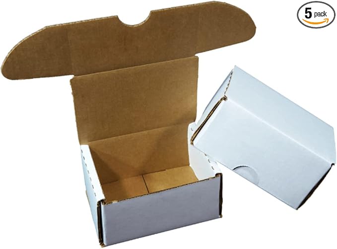 5-Pack • 300-count Hidden-Tuck • Woodhaven Trading Firm Brand Trading/Gaming Card Storage Box