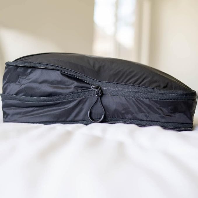 WANDRD Packing Cubes - Large Packing Cubes for Travel - Suitcase and Luggage Organization and Travel Essentials (Black)