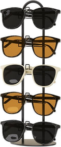 5 Tier Sunglass Organizer Holder,Sunglasses Tabletop Display Stand For Nightstand