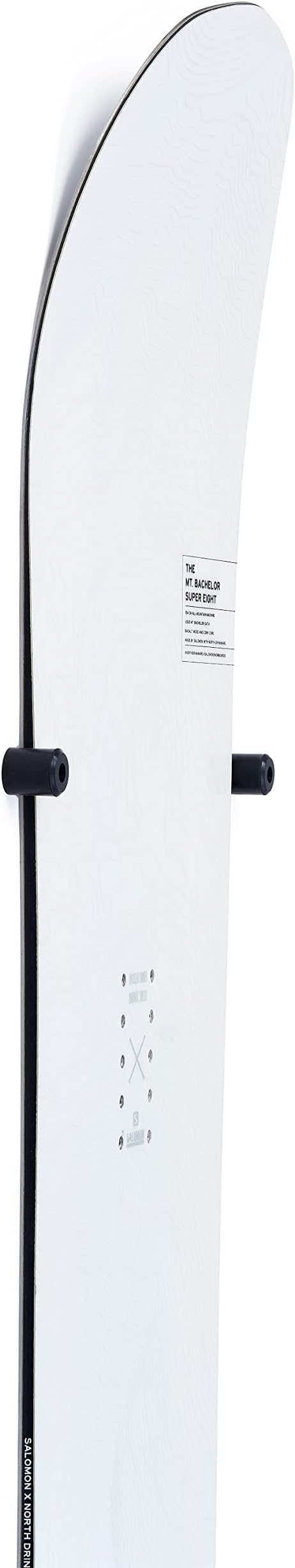 [NEW] (4 PCS) Snowboard Wall Mount Storage – Damage-Free Snowboards Hanger, Modern Floating Vertical Rack, Clip Hook Holder to Securely Store, Hang and Display Snow Boards, Gear Organizer