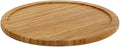 YBM Home Bamboo Wooden Non-Skid Lazy Susan Turntable Fully Rotating Pantry Cabinet