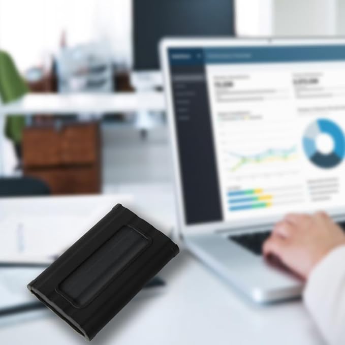 Hermitshell Silicone Carrying Case Replacement for Samsung T7 Shield 2TB / 1TB / 4TB, Portable SSD, USB 3.2 Gen2 External Solid State Drive (Black, Silicone Case)
