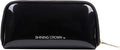 Shining Crown Muliti-Functional Portable Travel Makeup Tote Bag Cosmetic Pouch For Storage Toiletry Travel Accessories, Black Color