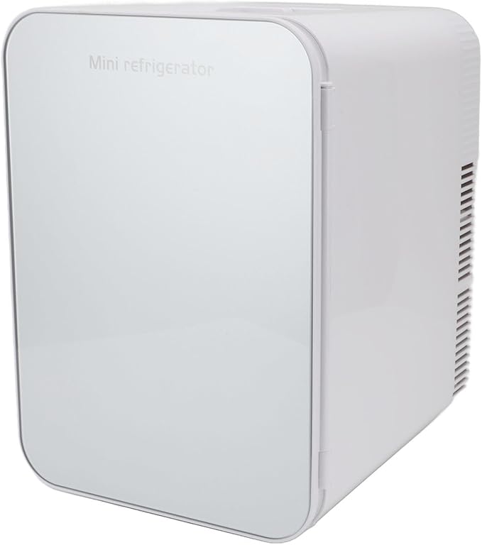 Portable Small Refrigerator 10L, Compact Mini Makeup Fridge for Skincare and Beverages - Energy Saving, Fast Cooling, Ideal for Car and Bedroom Use