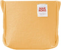 Collapsible Felt APRICOT Storage Bin Mini 3.9"x3.9"x3.9" – Foldable Basket with Handles for Closet, Toy Storage, Laundry Room Organization, Decorative Storage Bins for Shelves, Nursery Storage