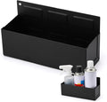 Mayouko Magnetic Aerosol Spray Can Holder, 8.3" x 3" x 4.4", Magnet Toolbox Bottle Holder, Toolbox Storage Shelf for Chest, Garage, Workspace