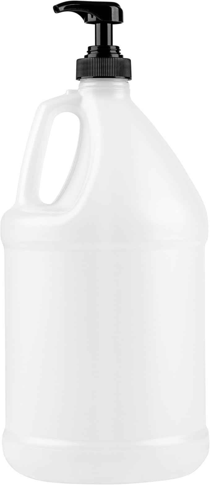 Kitchentoolz 1-Gallon Plastic Jug with Pump Dispenser - Ideal for Epoxy Resin, Laundry Detergent, Liquid Soap, Snow Cone Syrup, Batter