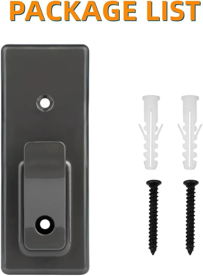 Wall Mount Holder for Shark Rocket HV300 HV301 HV302 HV303 HV320 HV322 HV324 HV325 HV380 HV380C Upright Vacuum, Replace Parts 390FFJH380 and 416FFJV300
