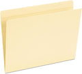 Pendaflex Pocket Folders, Straight Cut, Top Tab, Letter, Manila, 50 Per Box,(16651)