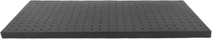 Keenso Metal Pegboard Wall Organizer, Heavy Duty Steel Pegboard, 4 Pack Panels for Garage Tool Storage, Home Office and Craft Room