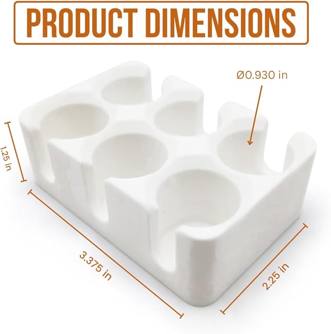 Insul-Grid: Insulin Vial Holder and Organizer for Refrigerator Storage, Diabetic Care and Space Saving, Holds 6 Standard 10 mL Vials for Insulin Like Novolog or Humalog, 23mm (0.9in) Diameter