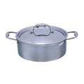HexClad Hybrid Nonstick 5-Quart Dutch Oven with Stainless Steel Lid, Stay-Cool Handles, Dishwasher-Friendly, Oven-Safe Up to 900°F, Induction Ready, Compatible with All Cooktops