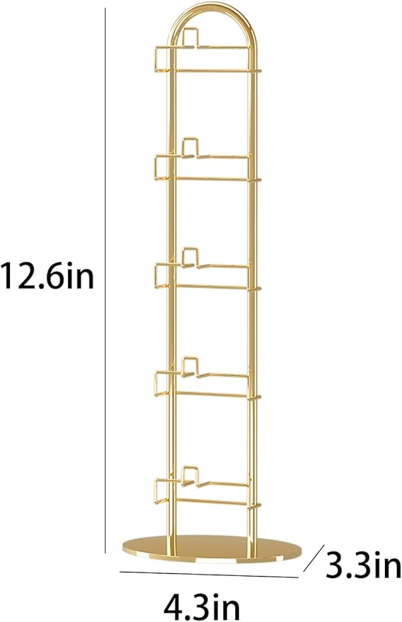 5 Tier Sunglass Organizer Holder,Sunglasses Tabletop Display Stand For Nightstand