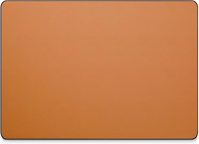 Jotsome Leather Desk Pad Mat, Non-Slip Desk Blotter Pad - Desk Protector for Office, Home, Lap Desk, Laptop, and Desktop, Gift for The Holidays or Christmas (Tan, 17" x 12")